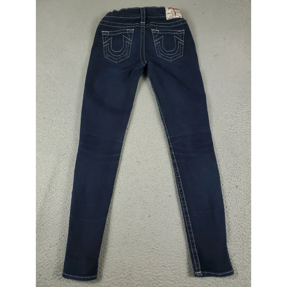 True Religion Jeans Womens Size 28x29 Denim Pants Ladies *